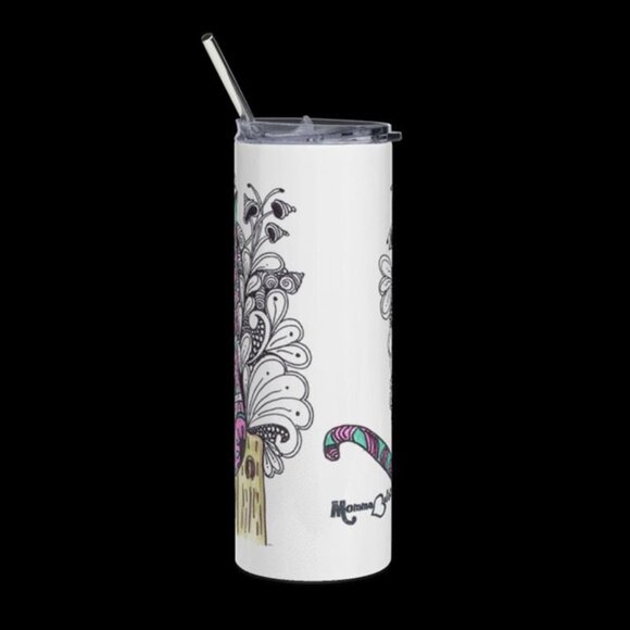 Double Cat Tumbler by Momma Balisti - 20oz Stainless Steel Tumbler @MommaBalisti - Picture 4 of 4